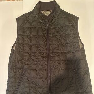 Waterville Men's Vest -- Dark Green Exterior -- Nylon with wool trim